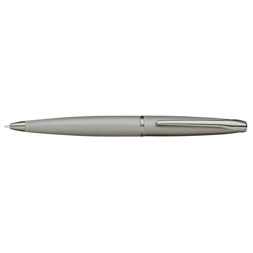 120409-cross-atx-sandblast-ball-point-pen-medium-nib-titanium-grey