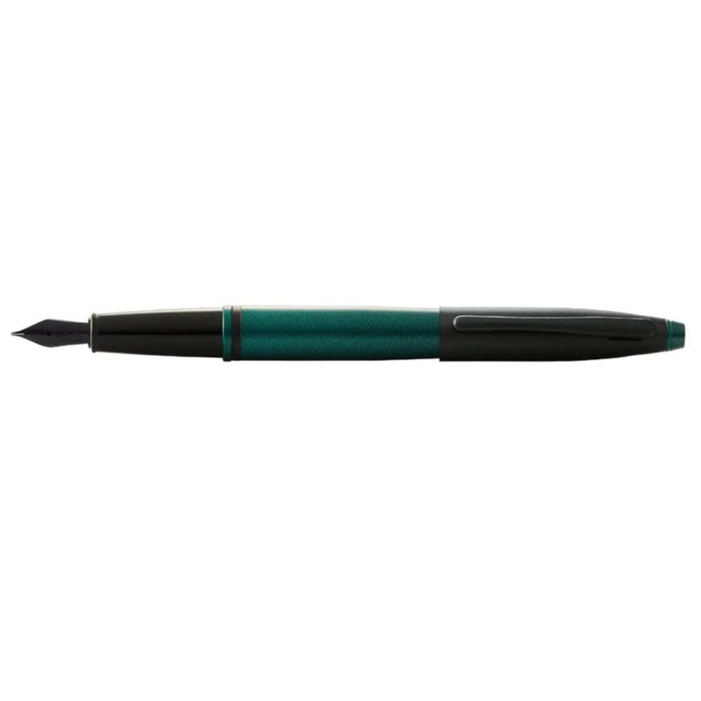121389-cross-calais-fountain-pen-fine-nib-matte-green-black