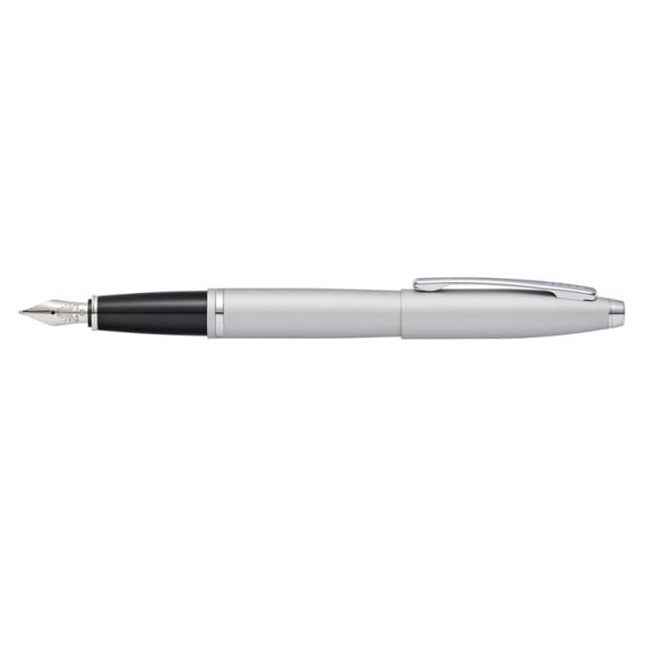 121394-cross-calais-fountain-pen-medium-nib-matte-grey-black