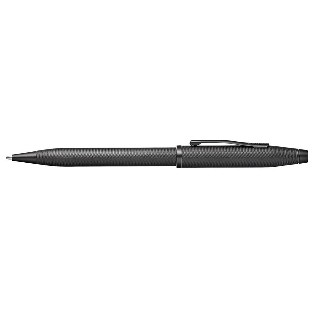 120422-cross-century-ii-ball-point-pen-medium-nib-microknurl-matte-black