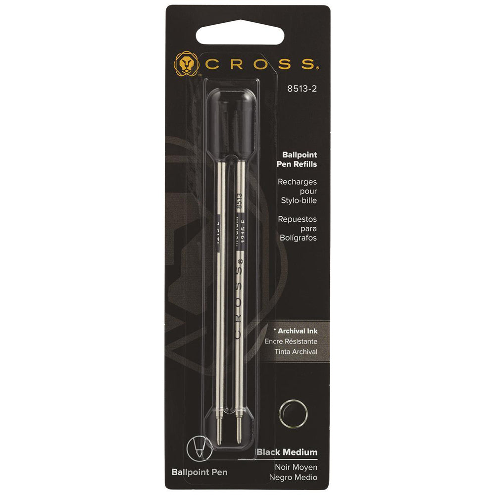 107924-2pc-cross-ink-refill-for-ball-point-pen-medium-black