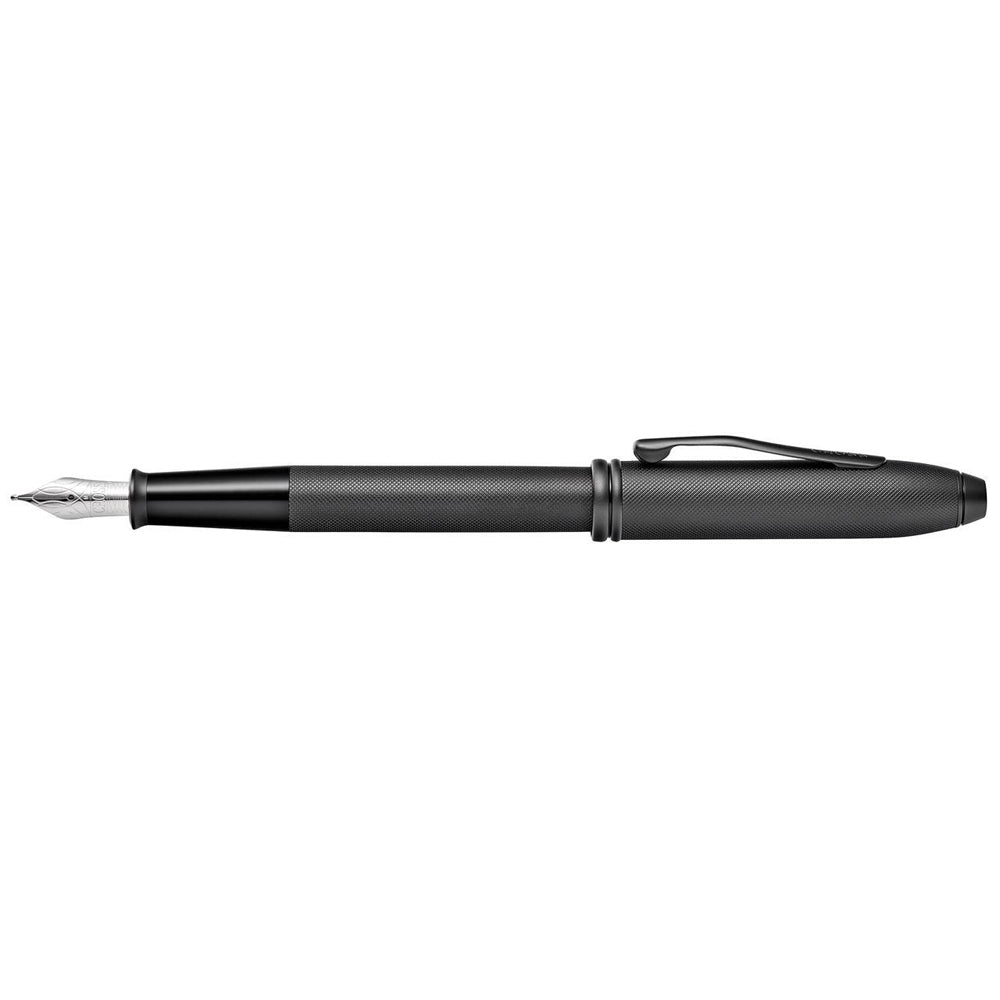 120453-cross-townsend-fine-fountain-pen-micro-knurl-black