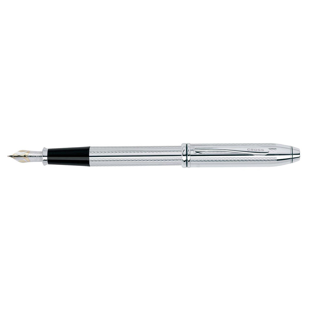 112428-cross-townsend-medium-fountain-pen-platinum-plated-silver