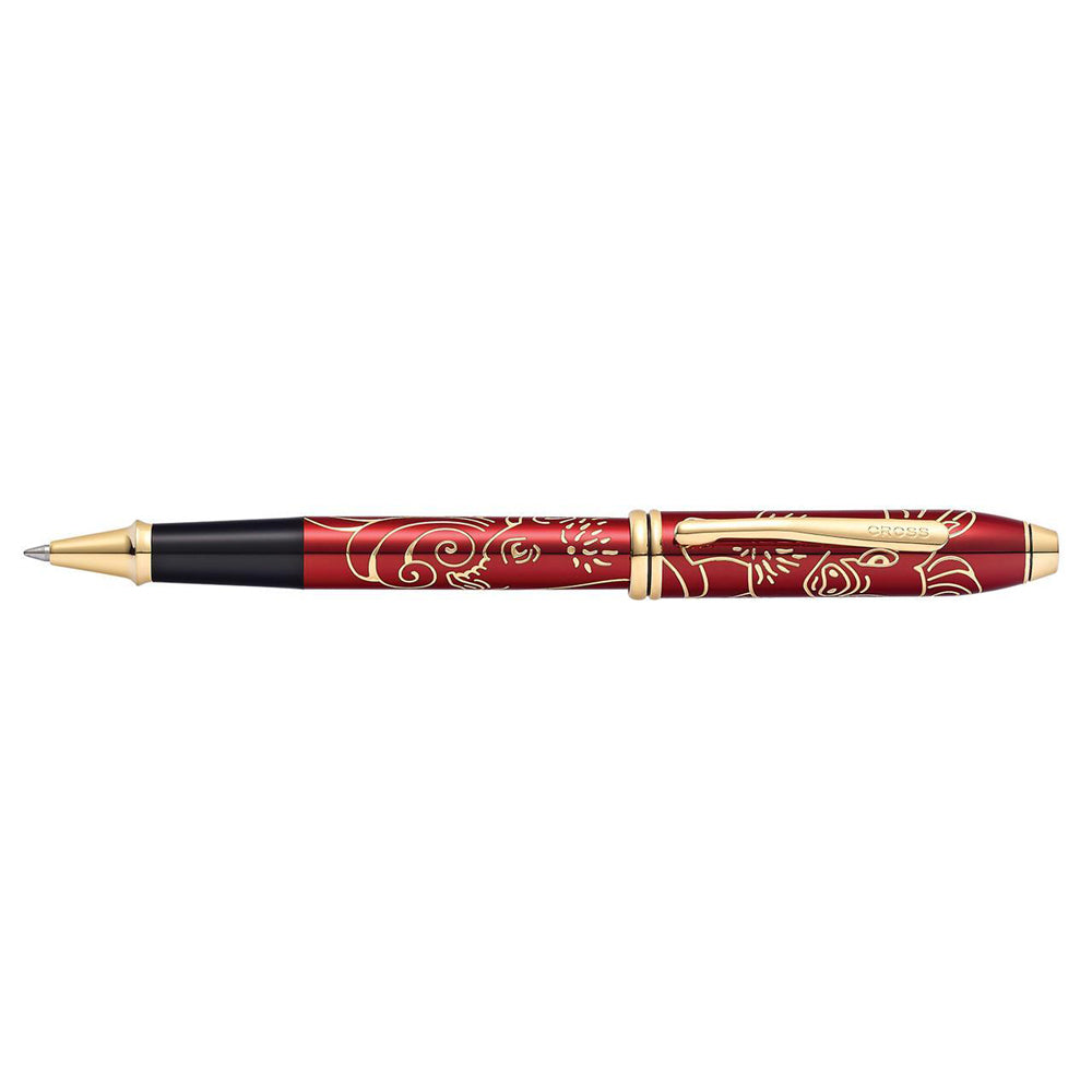 117853-cross-townsend-year-of-pig-ball-point-pen-lacq-23kt-red-black
