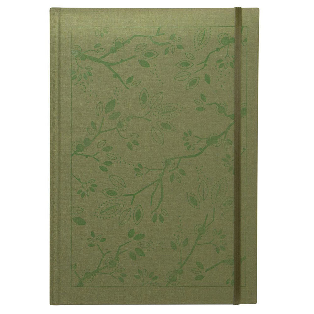 109144-lantern-studios-a4-journal-notebook-hardcover-stationery-foil-leaf-sage