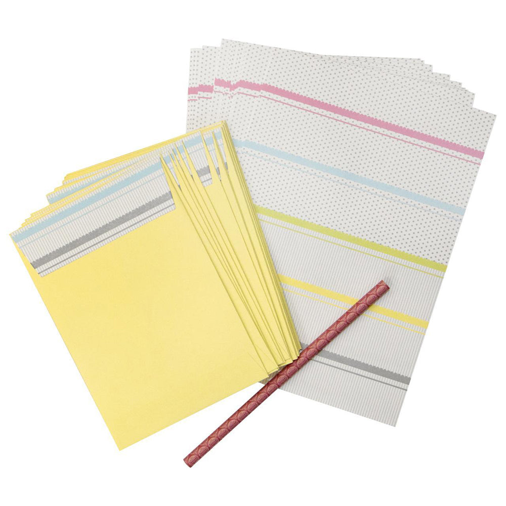 109317-40pc-lantern-studios-a5-sheet-envelope-writing-set-candy