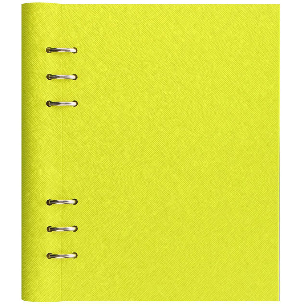 101509-filofax-a5-saffiano-clipbook-personal-organiser-planner-fluoro-yellow