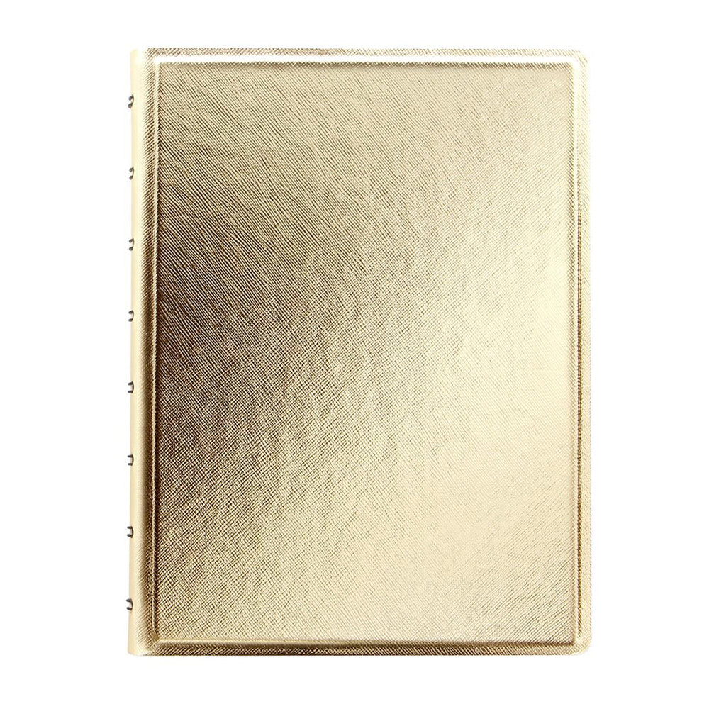 115935-filofax-a5-saffiano-notebook-journal-stationery-metallic-gold