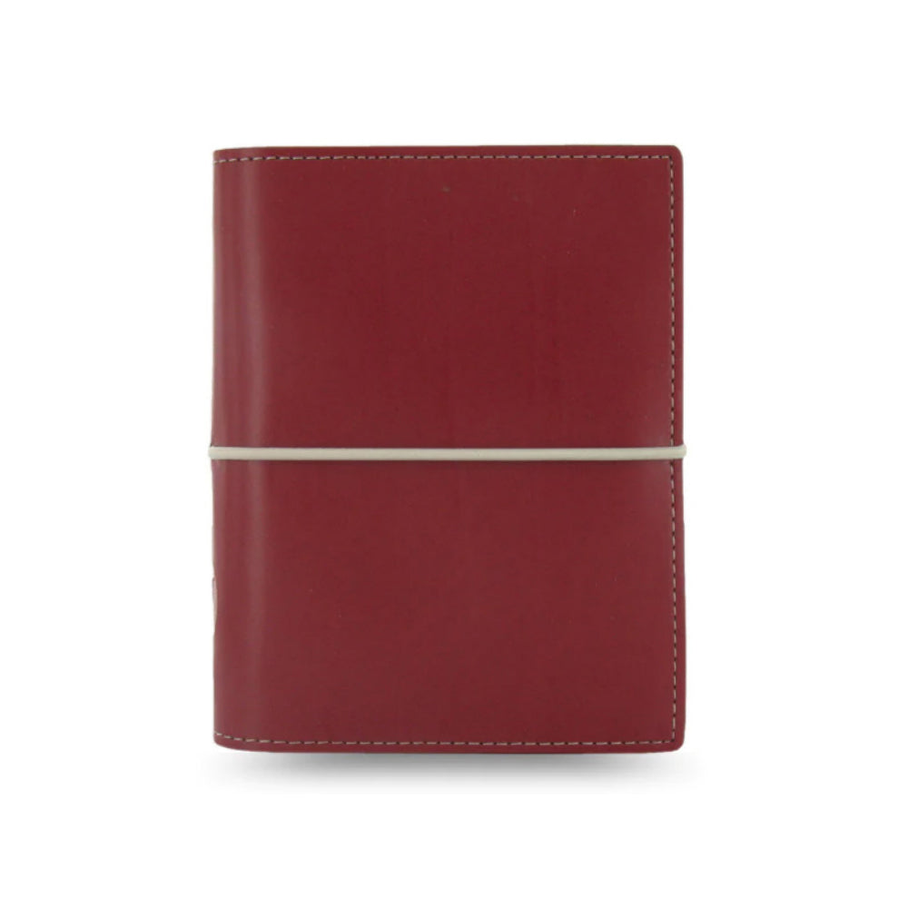 108908-filofax-domino-pocket-organiser-stationery-faux-leather-red