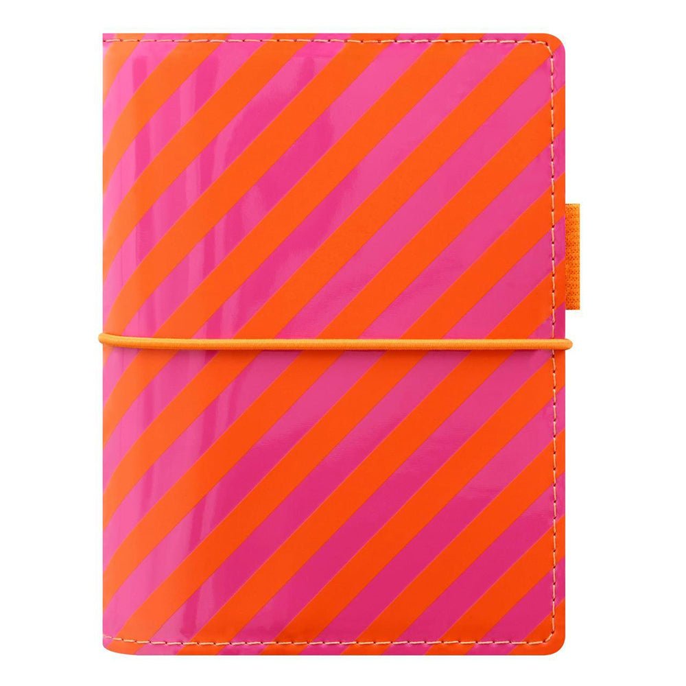 113836-filofax-domino-patent-pocket-organiser-orange-pink-stripes