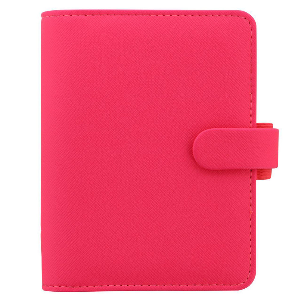 101187-filofax-saffiano-pocket-organiser-faux-leather-fluro-pink