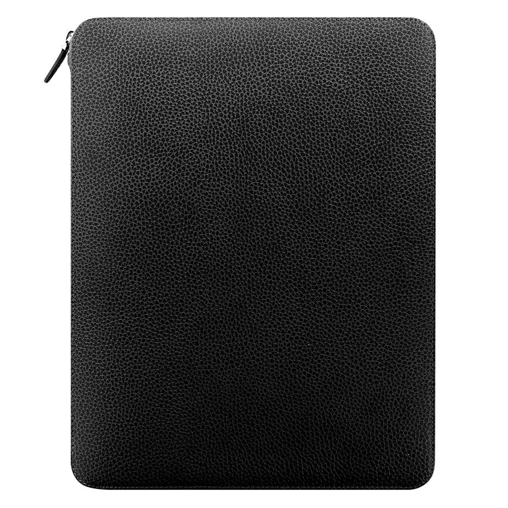 101398-filofax-32cm-leather-a4-finsbury-zipped-folio-personal-organiser-black