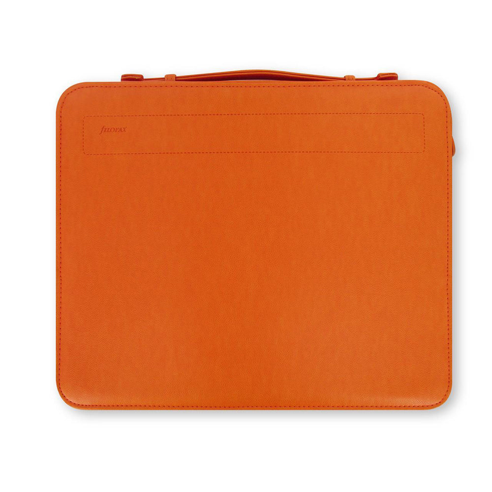 109033-filofax-a4-penny-bridge-zipped-folio-w-handle-tangerine