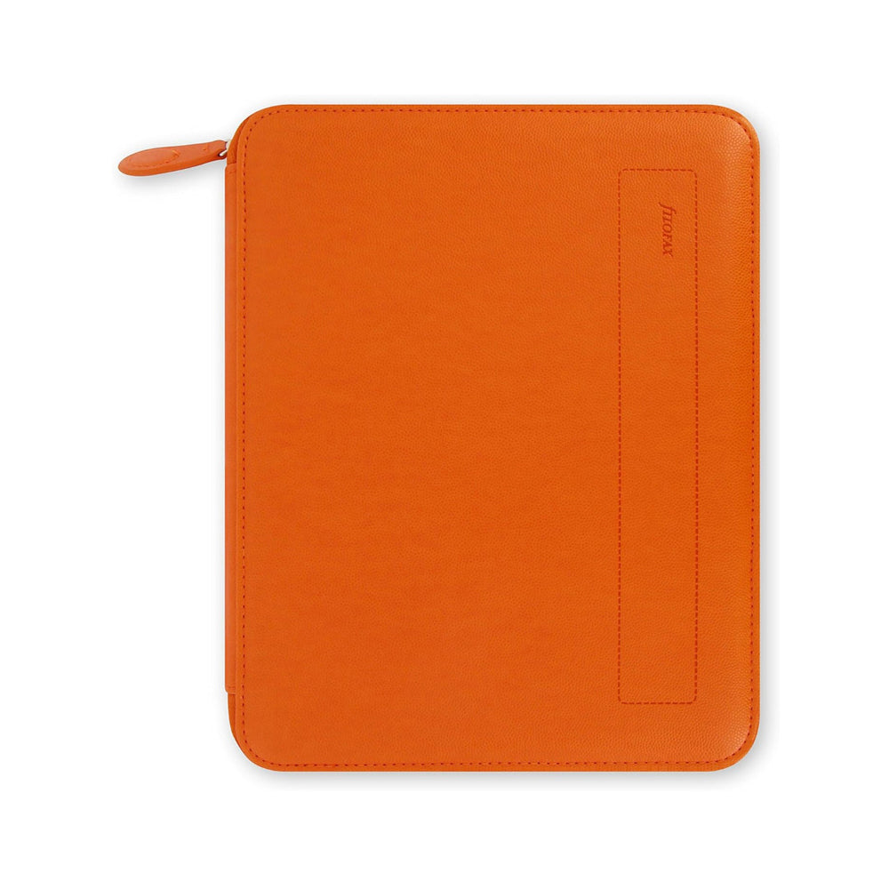 109036-filofax-a5-penny-bridge-zipped-folio-personal-organiser-tangerine