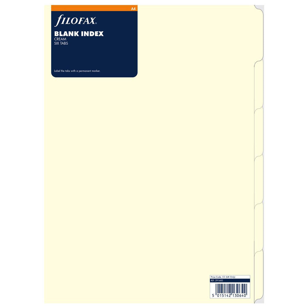 108439-6pc-filofax-a4-blank-index-refill-file-memo-organiser-cream