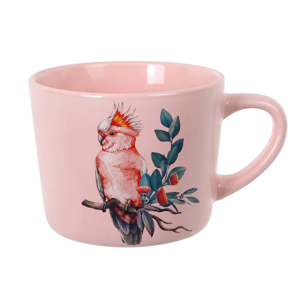 51092-wiltshire-pink-cockatoo-printed-new-bone-china-mug-400ml