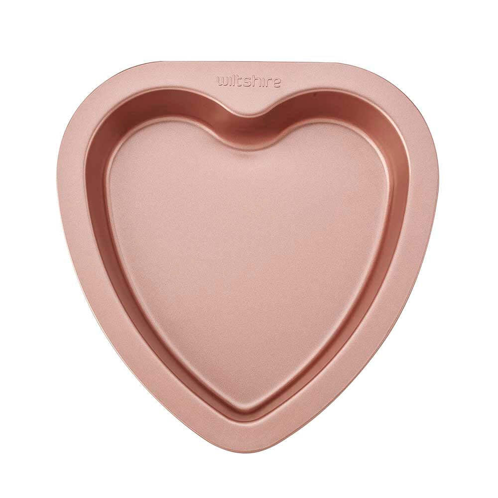 40762-wiltshire-rose-gold-heart-shaped-baking-cake-pan-tin-19cm