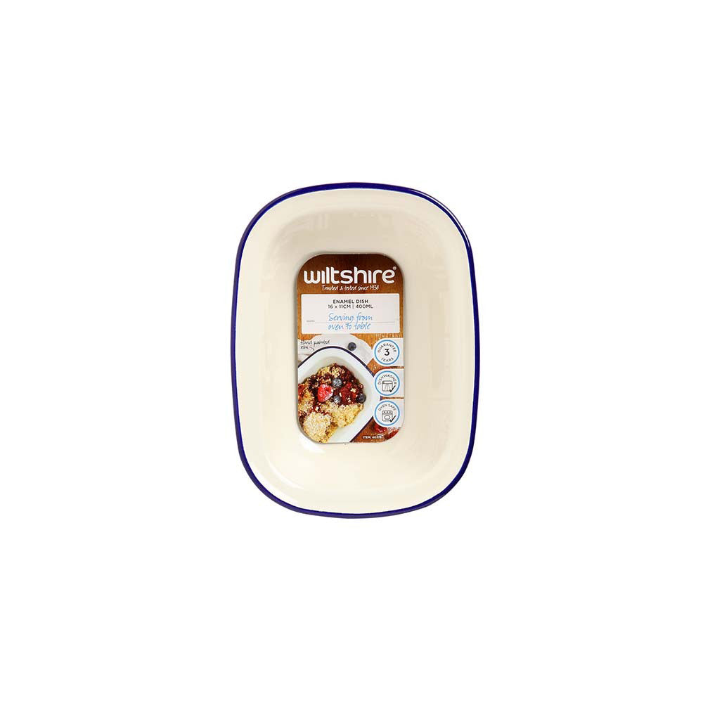 40378-wiltshire-porcelain-enamel-oblong-pie-dish-400ml-blue