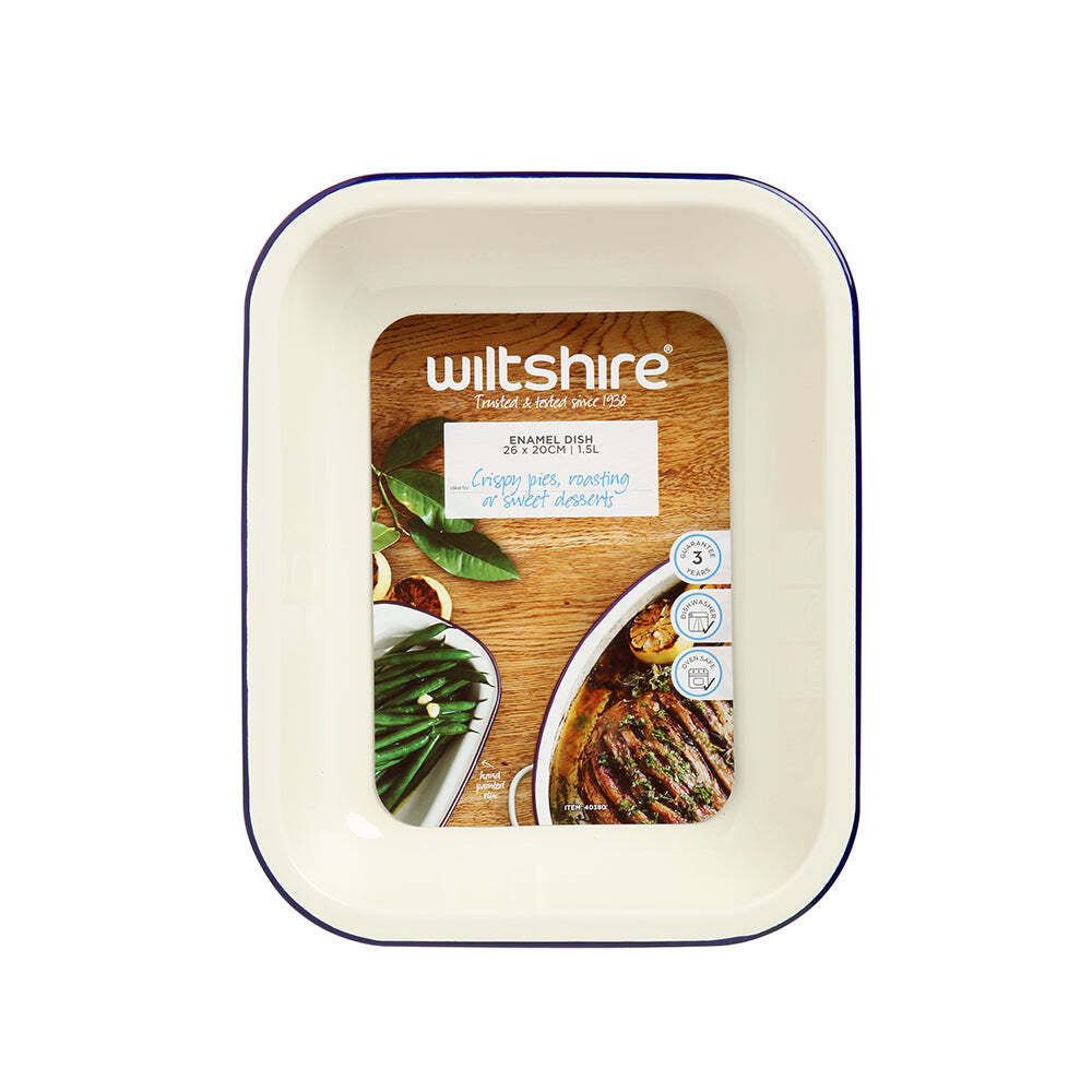 40380-wiltshire-porcelain-enamel-oblong-baking-dish-1-5l-blue