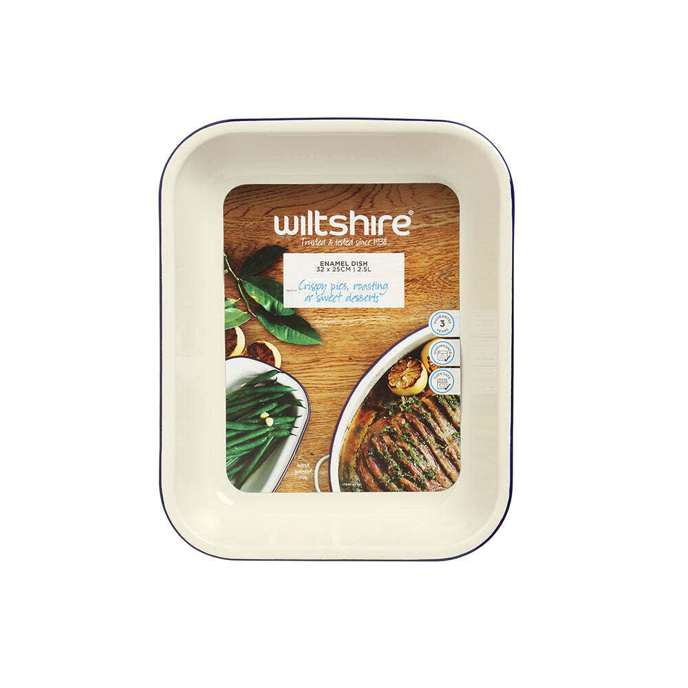 40381-wiltshire-porcelain-enamel-oblong-baking-dish-2-5l-blue