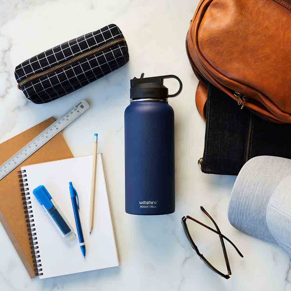 48189-wiltshire-insulated-reusable-stainless-steel-bottle-navy-900ml