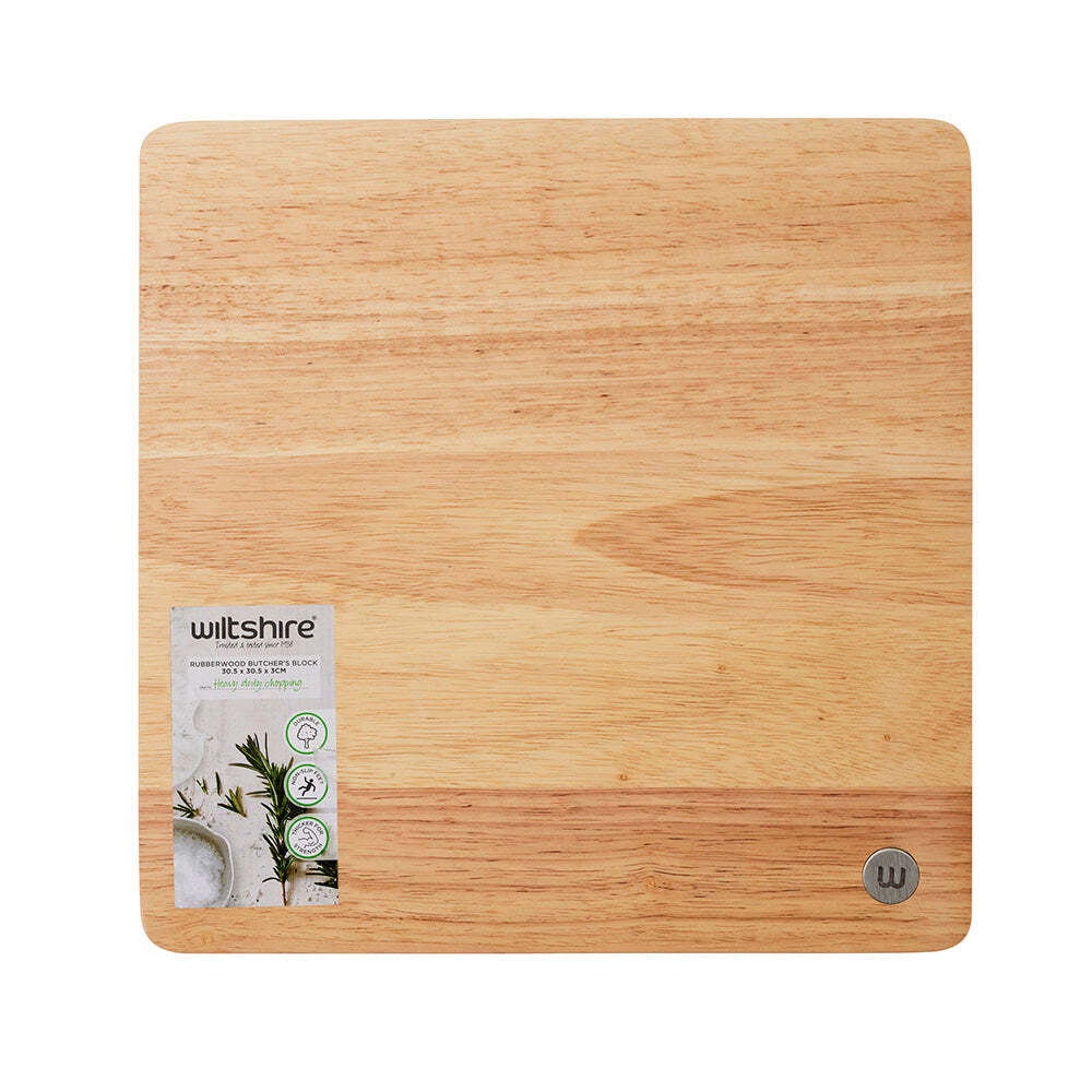 41001-wiltshire-gourmet-essential-durable-rubberwood-butchers-block-30-5x3-2cm