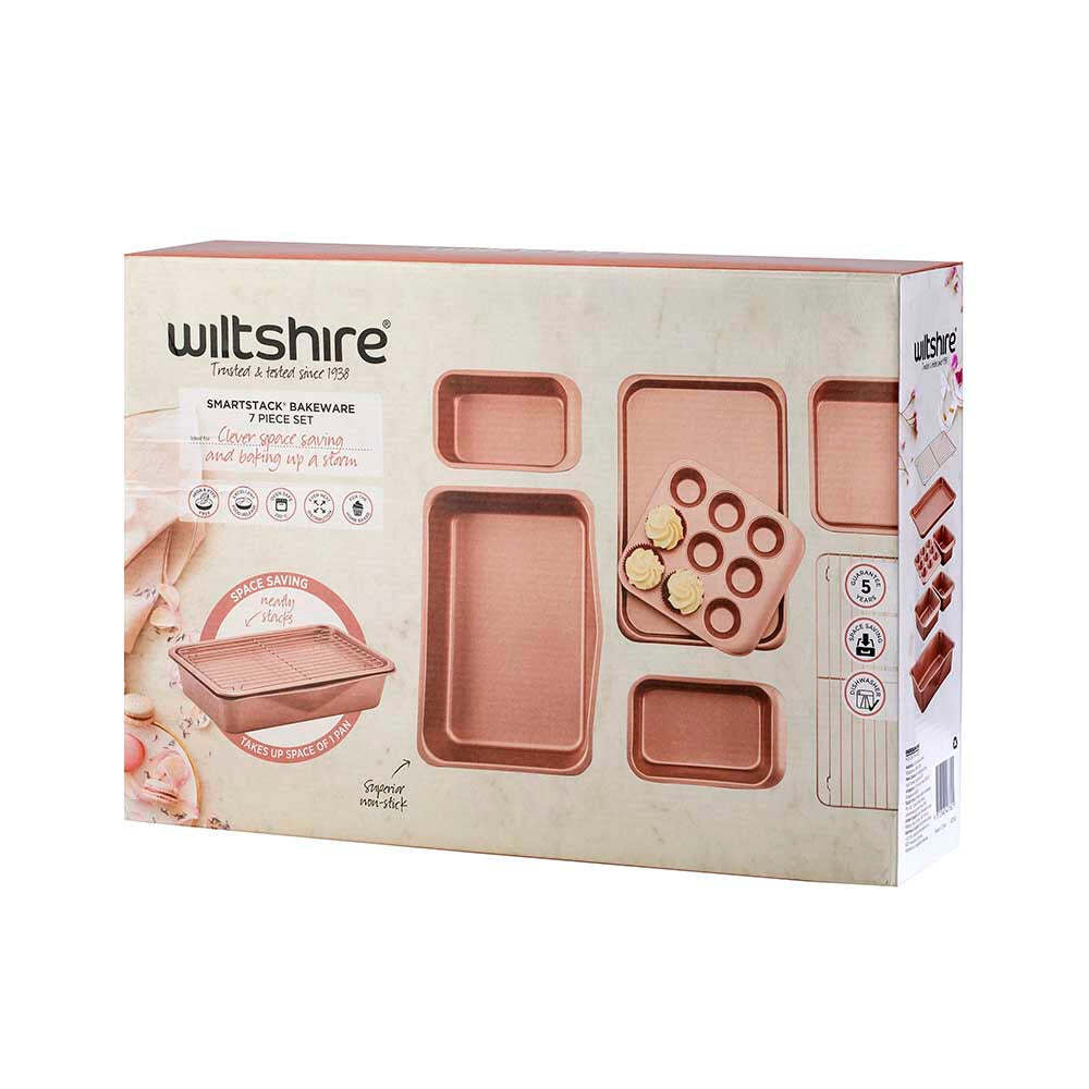 40760-7pc-wiltshire-rose-gold-smart-stack-non-stick-bakeware-set