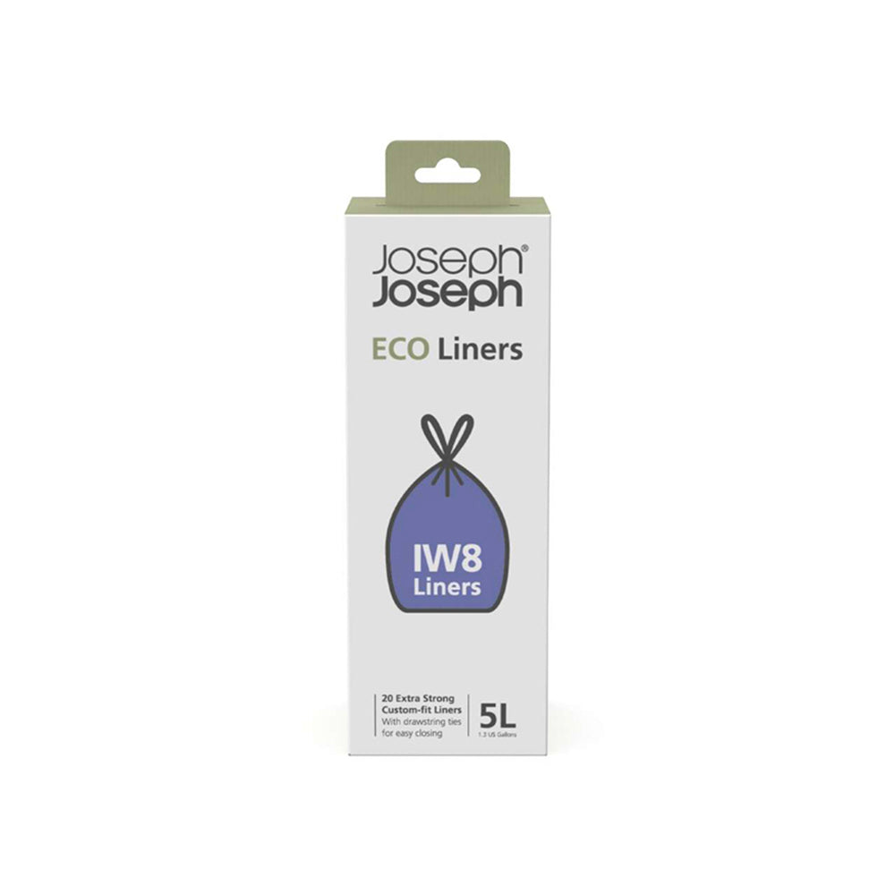 30144-20pc-joseph-joseph-iw8-5l-eco-liners-plastic-w-drawstring-ties-grey