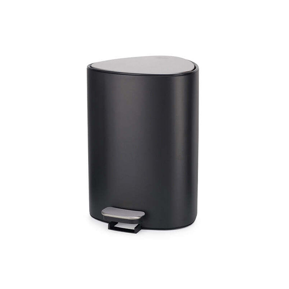 70595-joseph-joseph-easystore-luxe-5l-25-5cm-pedal-bin-stainless-steel-matt-black