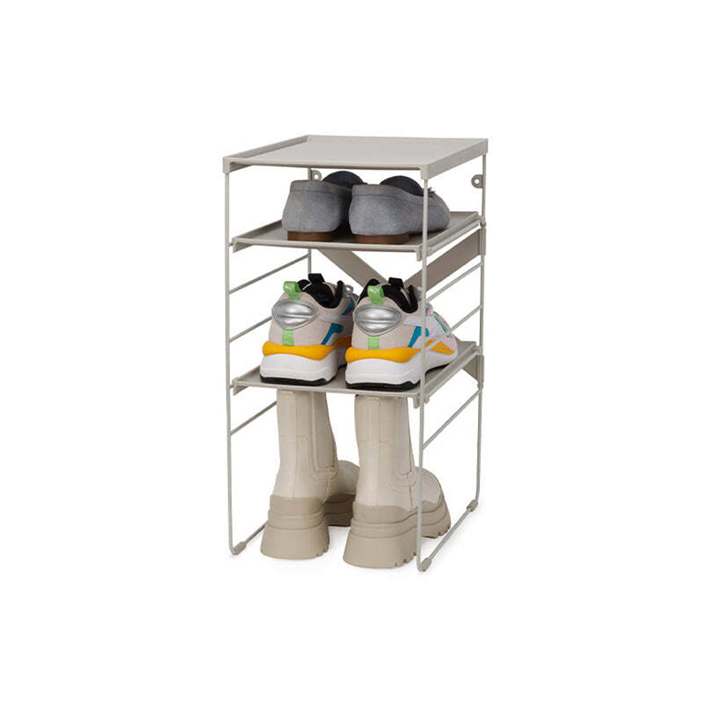 55008-joseph-joseph-level-adjustable-single-shoe-rack-steel-51cm-ecru