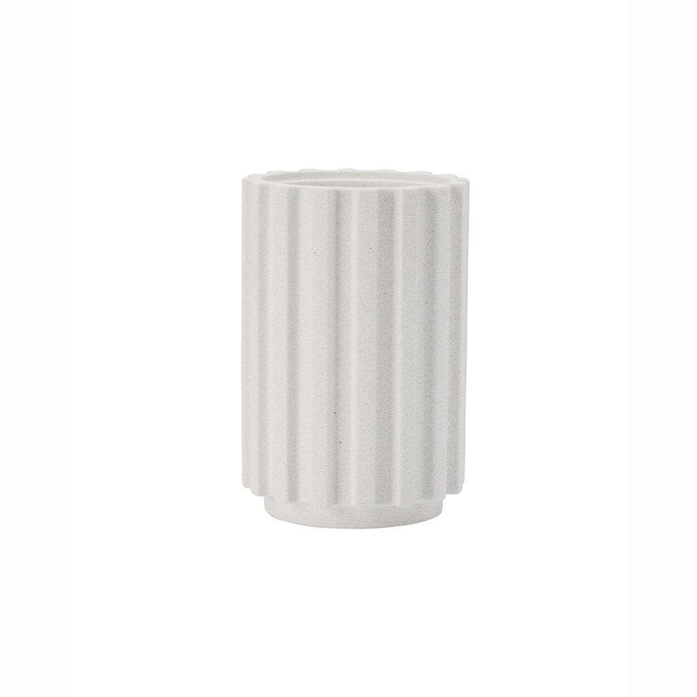 41527-furi-pro-radial-stone-utensil-holder-snow-terrazzo-19-5cm