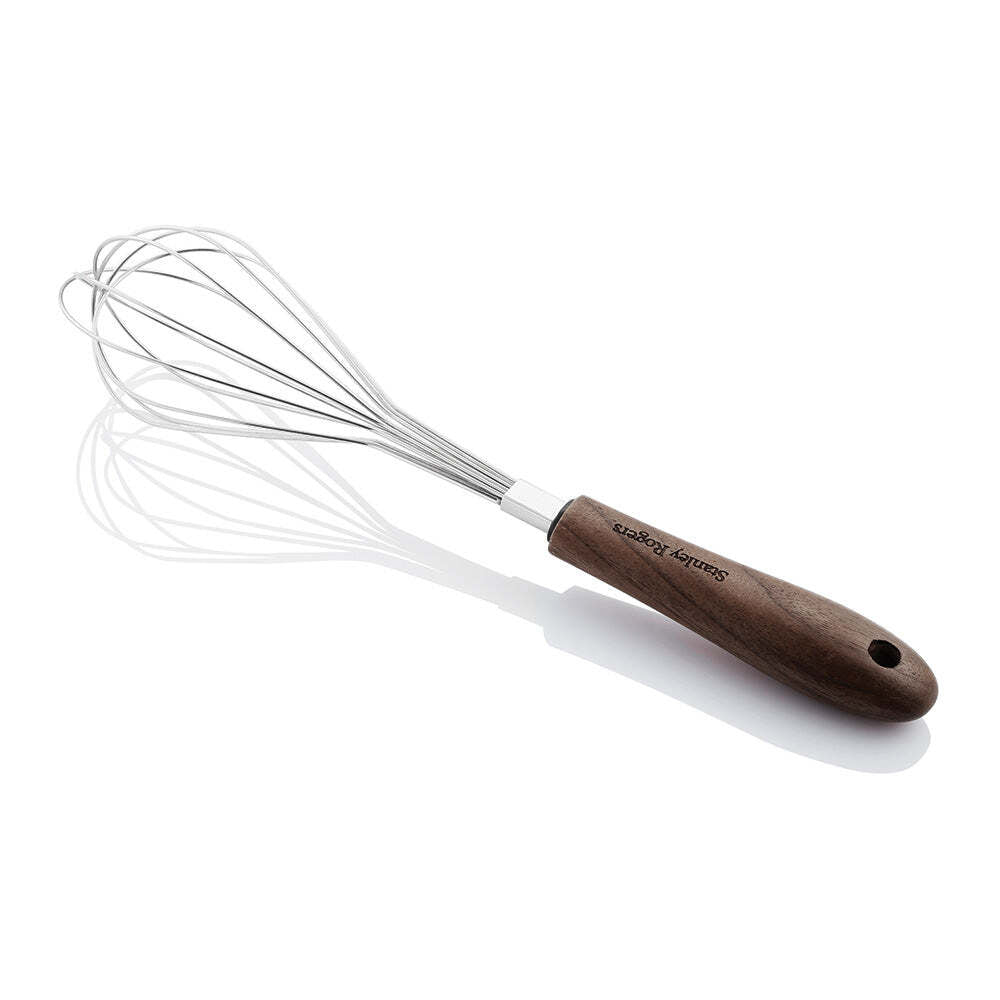 44046-stanley-rogers-black-walnut-stainless-steel-whisk-18cm