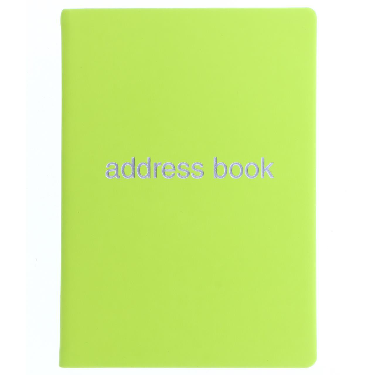 101767-letts-dazzle-a5-address-book-pear-home-office-stationery