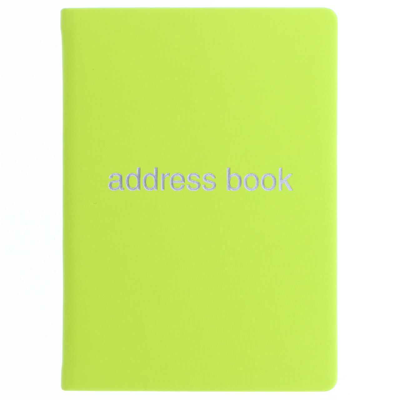 101768-letts-dazzle-a6-address-book-pear-home-office-stationery