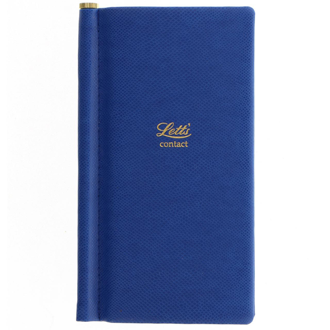 101742-letts-legacy-slim-address-book-blue-home-office-stationery