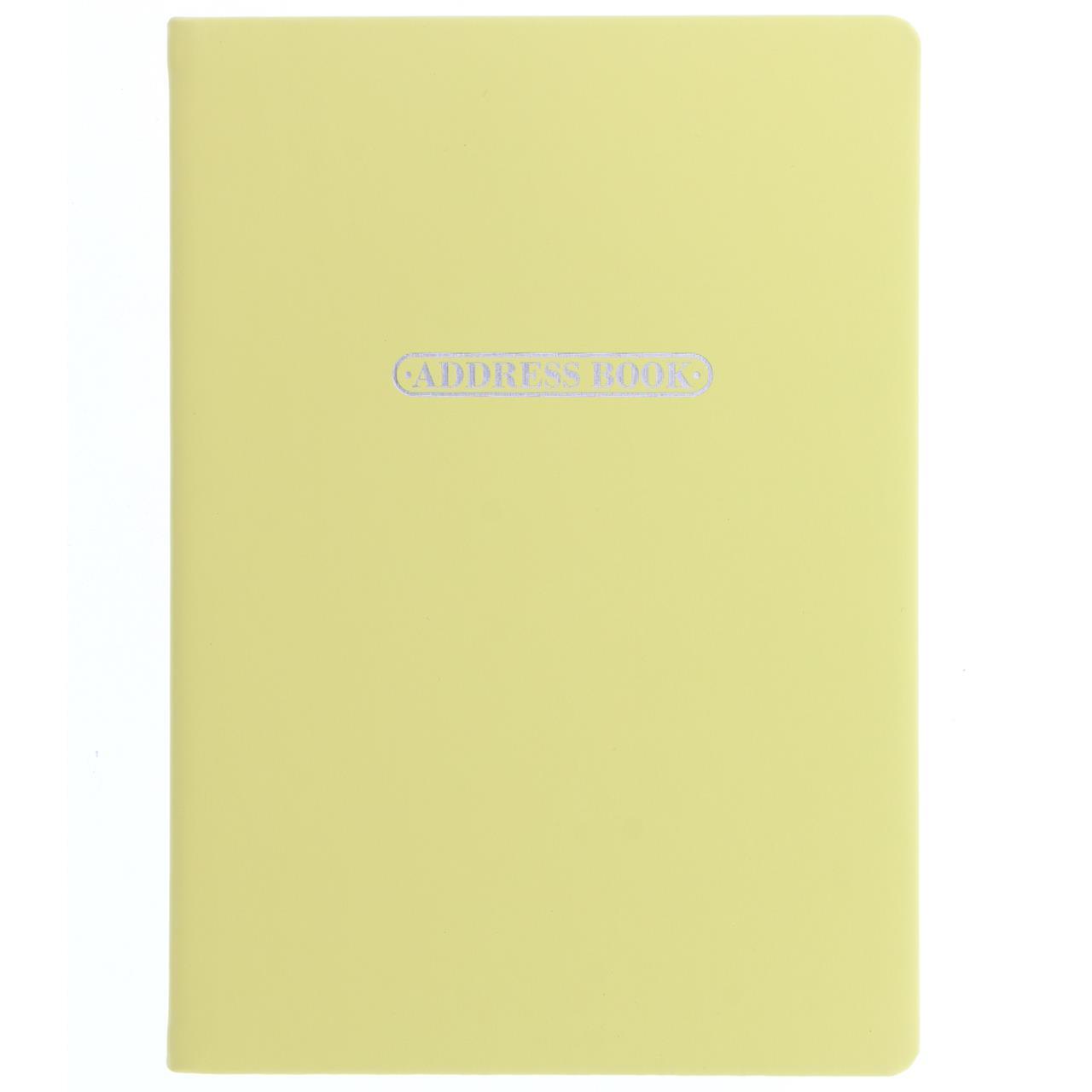 101787-letts-pastel-a5-address-book-lemon-home-office-stationery