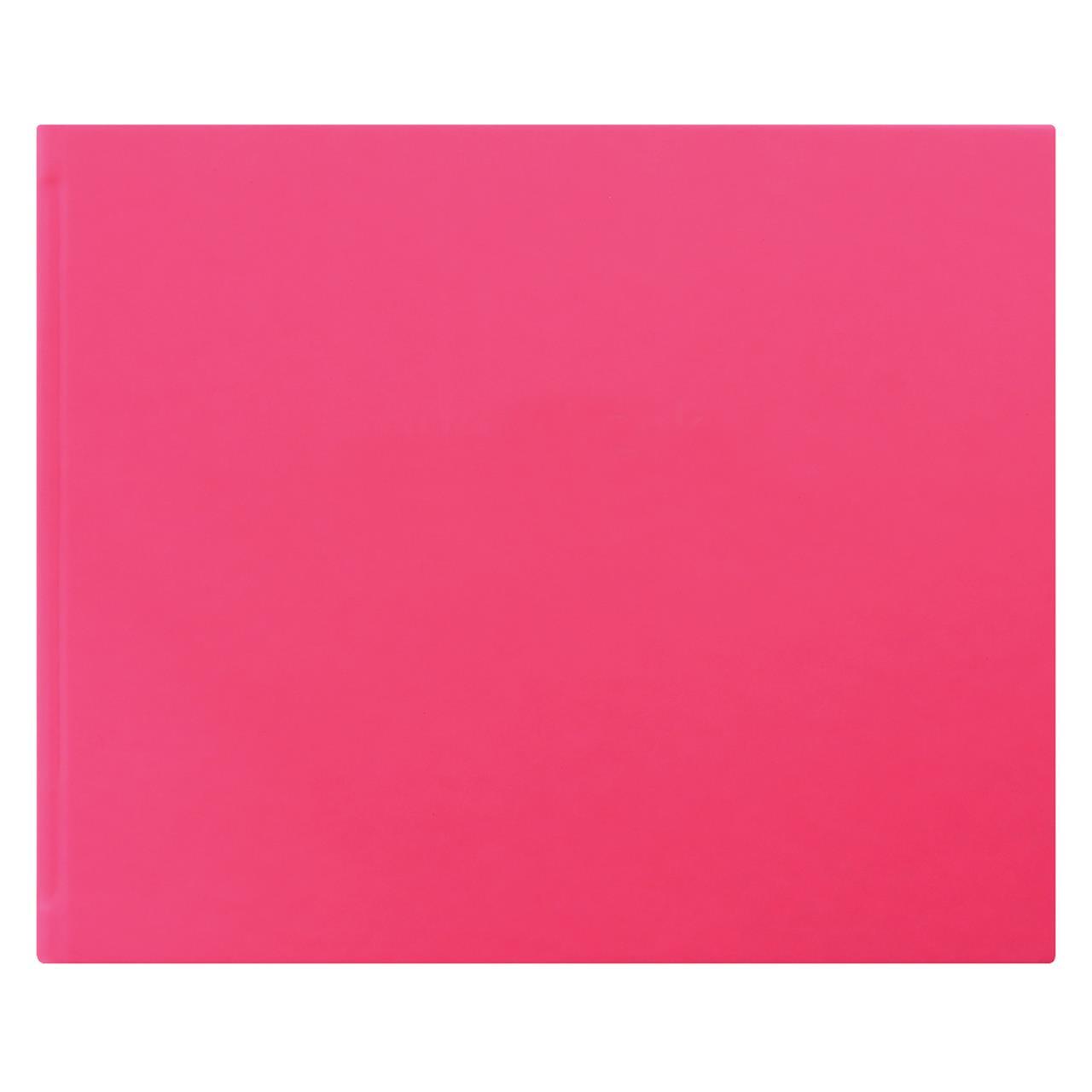 119843-letts-dazzle-quarto-blank-guest-book-landscape-pink-home-office-stationery