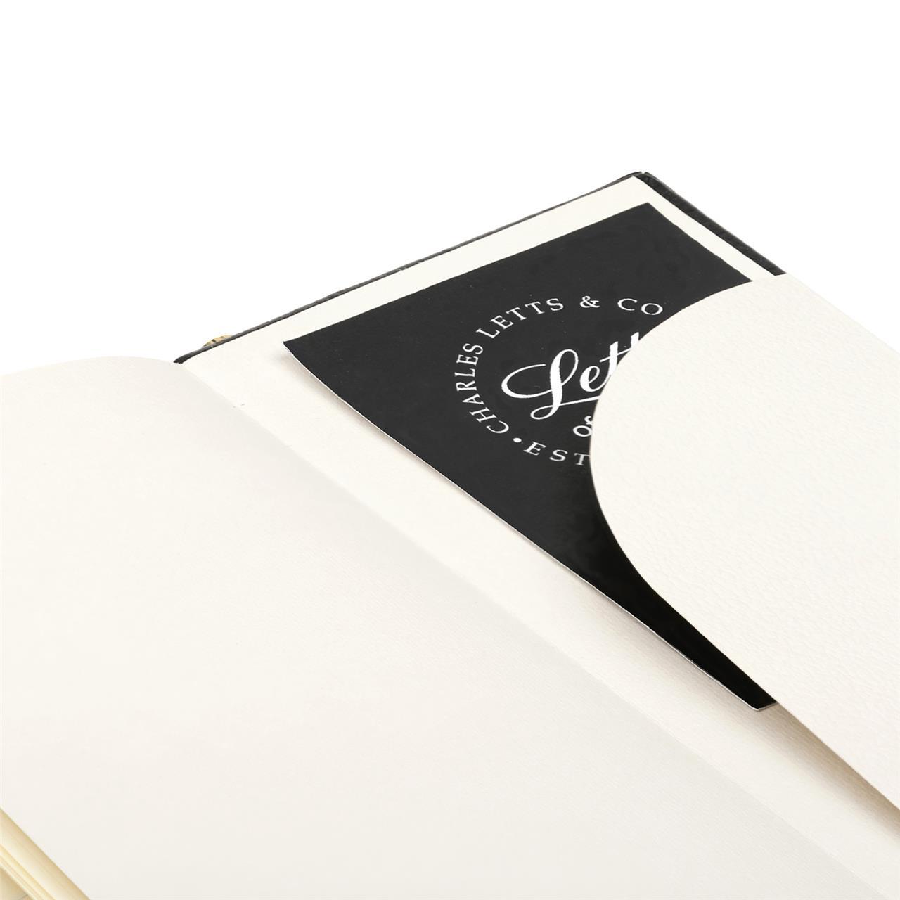 117433-letts-origins-slim-notebook-with-gold-pen-black-home-office-stationery