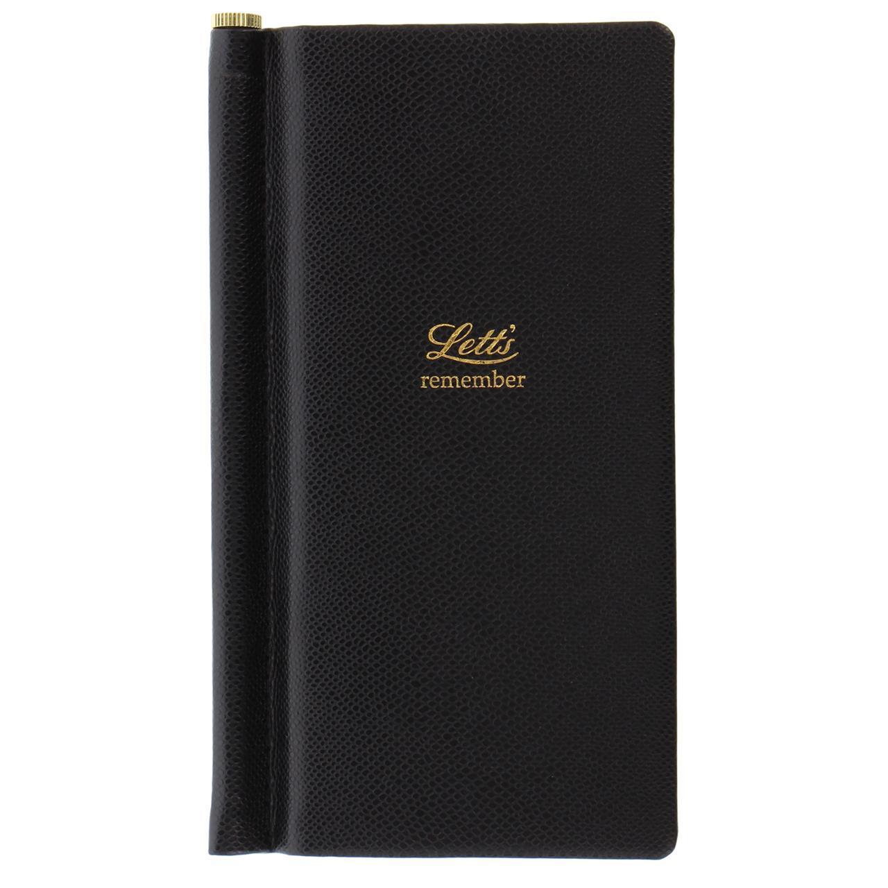101735-letts-legacy-slim-password-book-black-home-office-stationery