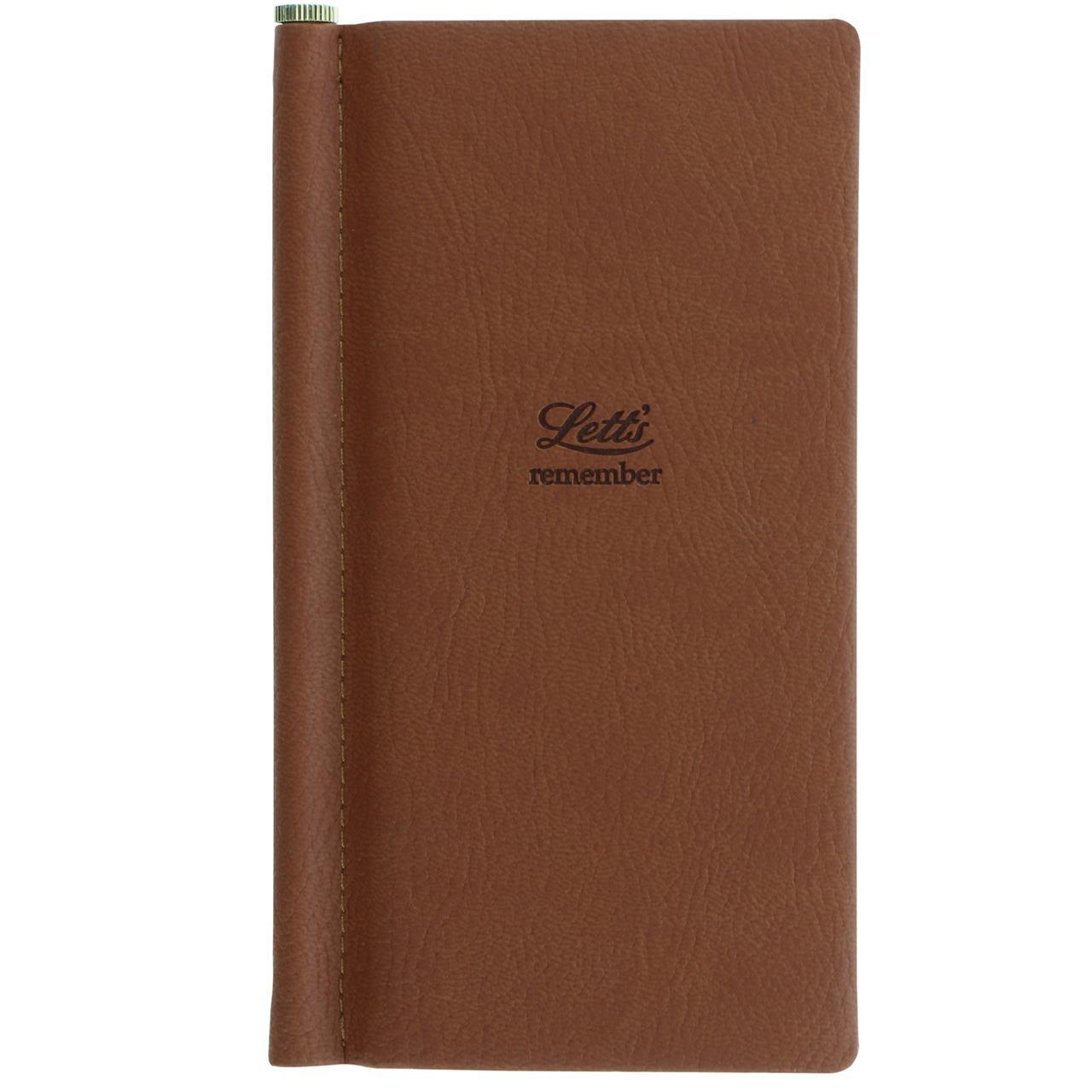 111434-letts-origins-slim-password-book-tan-home-office-stationery