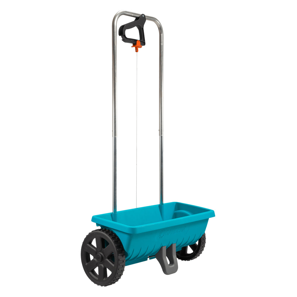 Gardena Rolling Wheeled Fertiliser Spreader Large 45cm / 12.5L