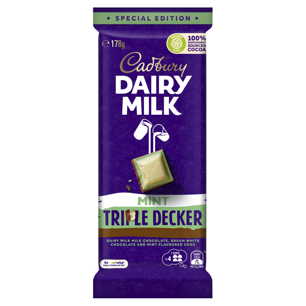 4280104-16pc-cadbury-dairy-milk-triple-decker-mint-178g-chocolate-confectionery