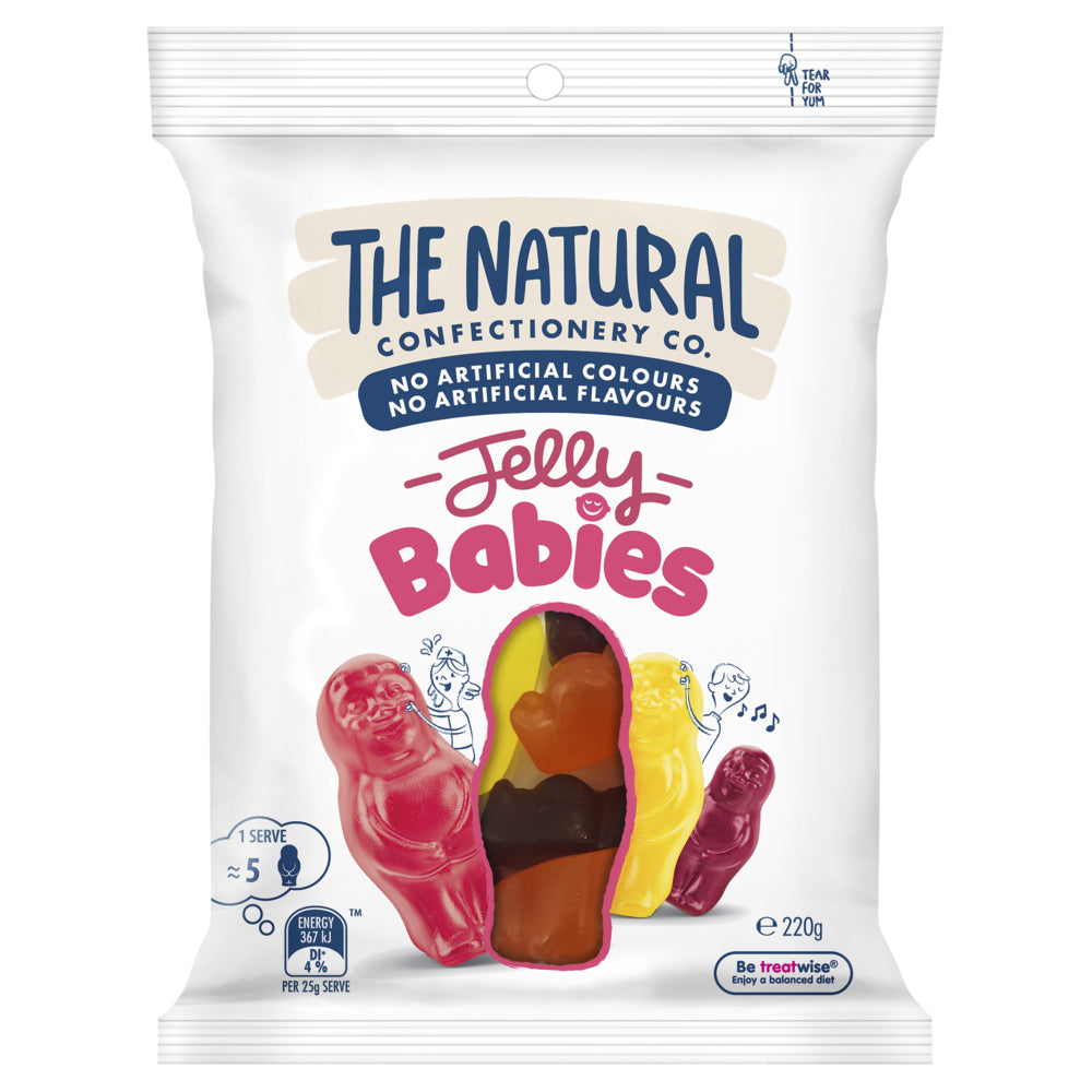4303961-18pc-the-natural-confectionery-co-jelly-babies-220g