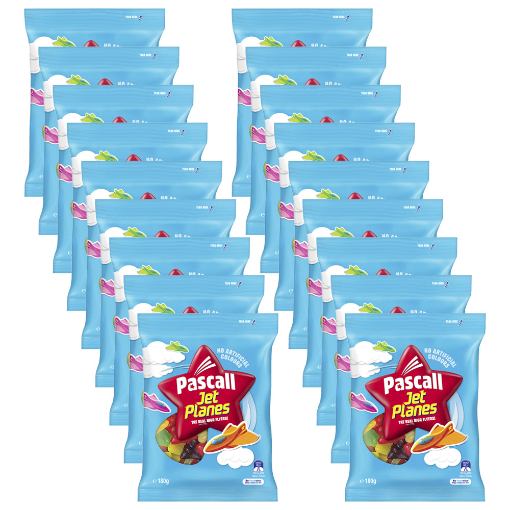 4228636-18pc-pascall-jet-planes-180g-sweets-confectionery