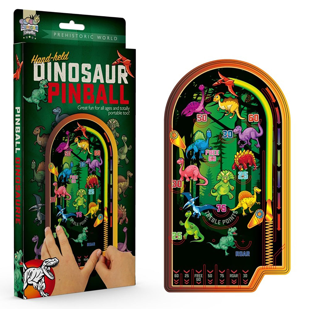 10685-funtime-25cm-dinosaur-pinball-game-handheld-kids-toy-3y