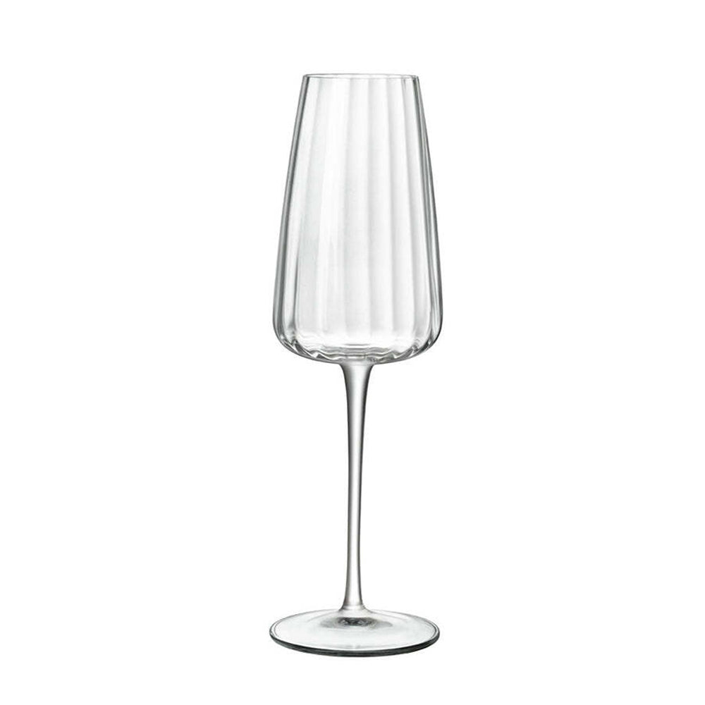 6513189-4pc-luigi-bormioli-optica-210ml-champagne-flute-wine-glasses-set