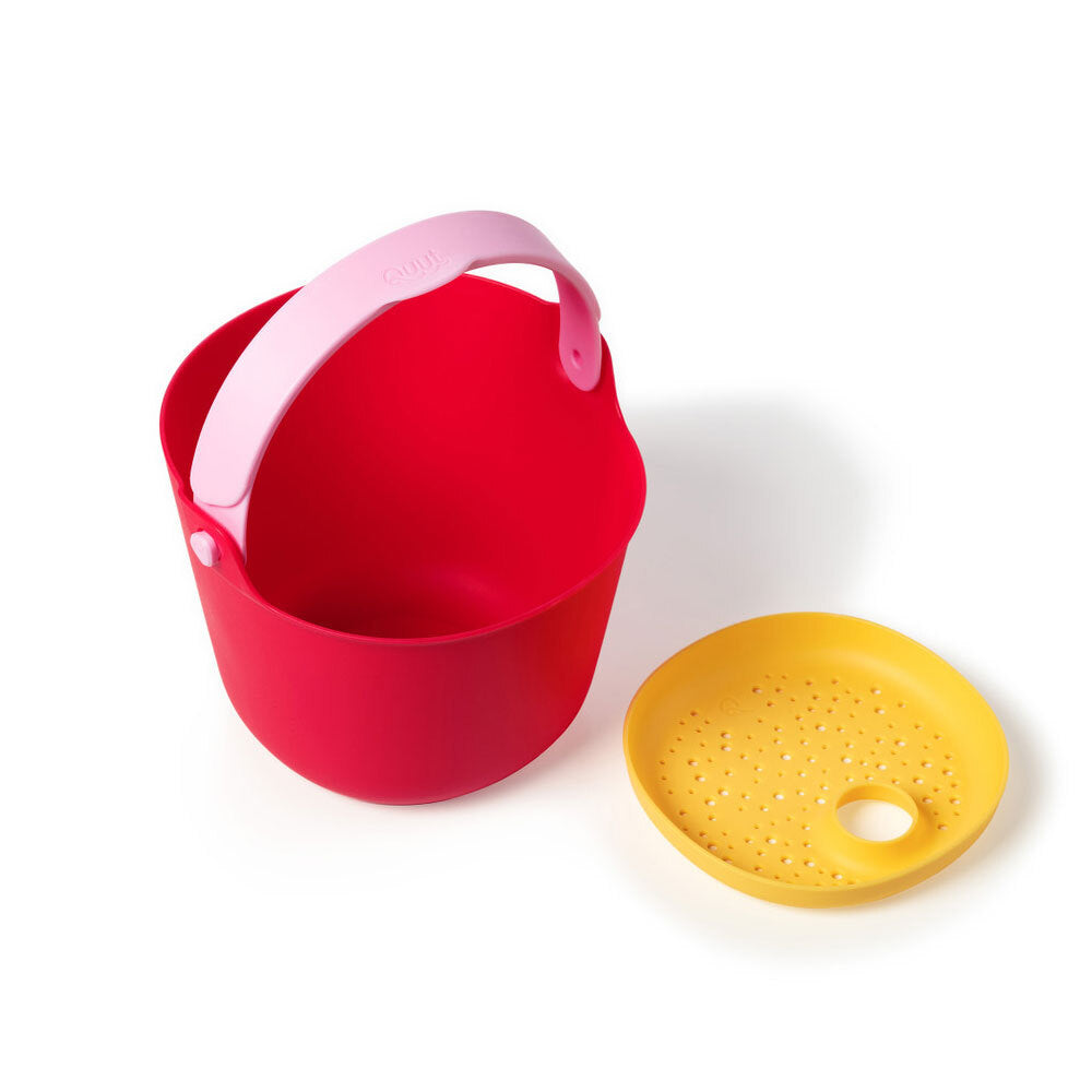 173052-quut-bucki-beach-bucket-sieve-childrens-toy-cherry-banana-pink-0m