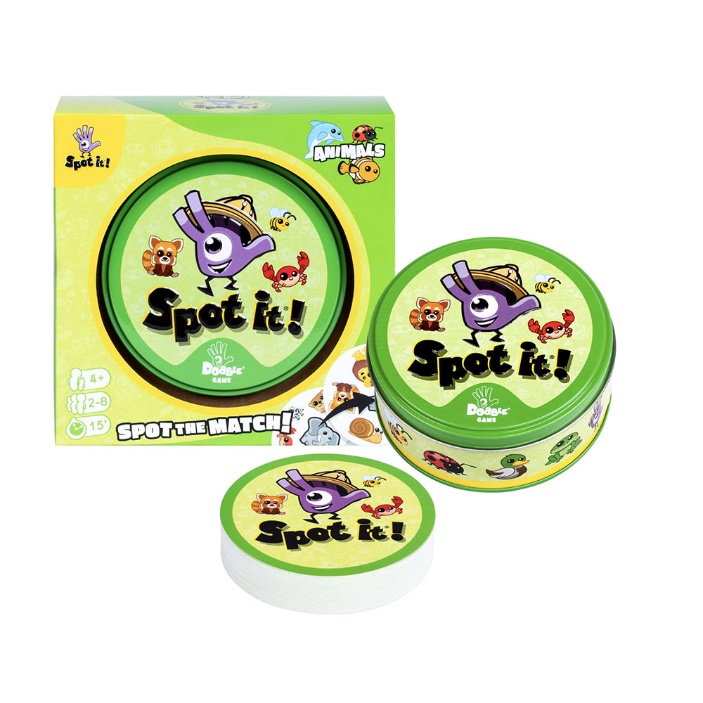 Moose Spot It! Animals Kids/Childrens Dobble Card Game 4y+