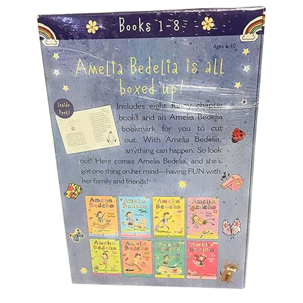8pc Promotional Amelia Bedelia Children's Book Collection 8-12Y+