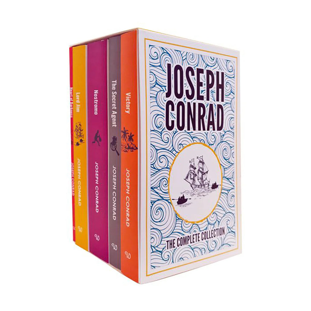 5pc Wilco Joesph Conrad Complete Novels Paperback Boxset 16Y+